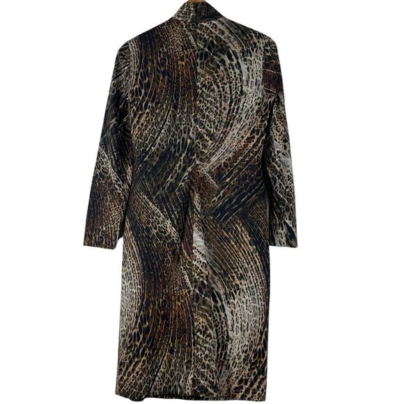 Carlisle Catwalk Camo Animal Print Pencil Cocktail Dress Size 4 - Picture 6 of 13